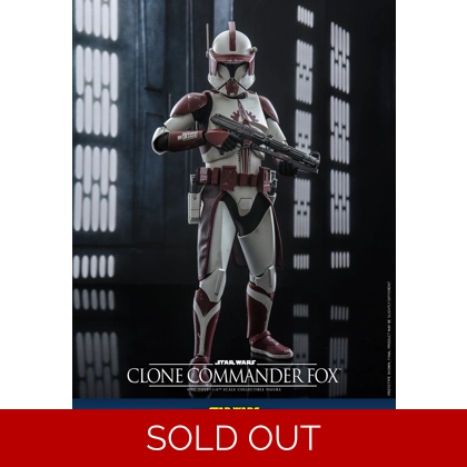 Hot Toys - Star Wars: The Clone Wars - 1/6th scale Clone Commander Fox Collectible Figure